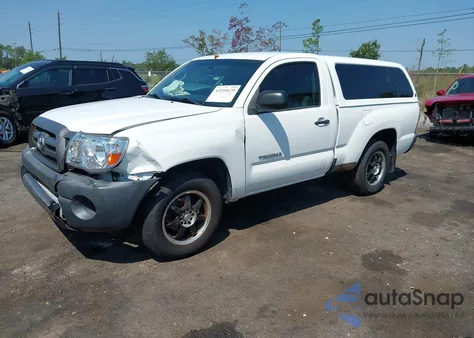 2010 Toyota Tacoma из США, поврежденный, VIN 5TENX4CN6AZ674882